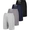 image:imageReal Essentials 4 Pack Womens 7 Mesh Bermuda Athletic Shorts  Quick Dry Workout Running Pockets Available in Plus SizeSet 11