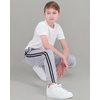 image:imageReal Essentials 3 Pack Boys Tricot Open Bottom Sweatpants  Athletic Running Pants with Pockets for Kids Teens YouthSet 1