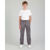image:imageReal Essentials 3 Pack Boys Tricot Open Bottom Sweatpants  Athletic Running Pants with Pockets for Kids Teens YouthSet 10