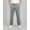 image:imageReal Essentials 3 Pack Boys Tricot Open Bottom Sweatpants  Athletic Running Pants with Pockets for Kids Teens YouthSet 13