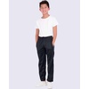 image:imageReal Essentials 3 Pack Boys Tricot Open Bottom Sweatpants  Athletic Running Pants with Pockets for Kids Teens YouthSet 8