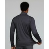 image:imageReal Essentials 3 Pack Mens DryFit Active Quarter Zip Long Sleeve Athletic Performance Pullover Available in Big amp TallSet B