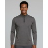 image:imageReal Essentials 3 Pack Mens DryFit Active Quarter Zip Long Sleeve Athletic Performance Pullover Available in Big amp TallSet B