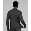 image:imageReal Essentials 3 Pack Mens DryFit Active Quarter Zip Long Sleeve Athletic Performance Pullover Available in Big amp TallSet C