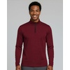 image:imageReal Essentials 3 Pack Mens DryFit Active Quarter Zip Long Sleeve Athletic Performance Pullover Available in Big amp TallSet C