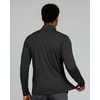 image:imageReal Essentials 3 Pack Mens DryFit Active Quarter Zip Long Sleeve Athletic Performance Pullover Available in Big amp TallSet D