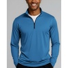 image:imageReal Essentials 3 Pack Mens DryFit Active Quarter Zip Long Sleeve Athletic Performance Pullover Available in Big amp TallSet G