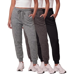 image:imageReal Essentials 3 Pack Womens UltraSoft amp Warm Fleece Joggers Sweatpants with Pocket Available in Plus SizeSet 13