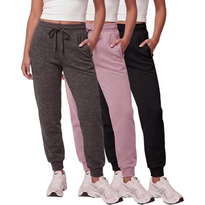 image:imageReal Essentials 3 Pack Womens UltraSoft amp Warm Fleece Joggers Sweatpants with Pocket Available in Plus SizeSet 15