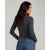 image:imageReal Essentials 4 Pack Womens Cotton Long Sleeve Crew Crop Top  Casual Cropped TShirt Available in Plus SizeSet 9