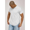 image:imageReal Essentials 5 Pack Mens Cotton Hipster Curved Hem Droptail Tee  Premium Longline TShirts with Long Tail Drop CutSet 4