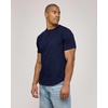 image:imageReal Essentials 5 Pack Mens Cotton Hipster Curved Hem Droptail Tee  Premium Longline TShirts with Long Tail Drop CutSet 5