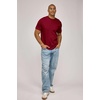 image:imageReal Essentials 5 Pack Mens Cotton Hipster Curved Hem Droptail Tee  Premium Longline TShirts with Long Tail Drop CutSet 6