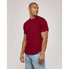 image:imageReal Essentials 5 Pack Mens Cotton Hipster Curved Hem Droptail Tee  Premium Longline TShirts with Long Tail Drop CutSet 6