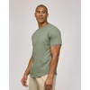 image:imageReal Essentials 5 Pack Mens Cotton Hipster Curved Hem Droptail Tee  Premium Longline TShirts with Long Tail Drop CutSet 7
