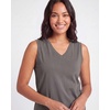 image:imageReal Essentials 5 Pack Womens Cotton VNeck Sleeveless Tank Top Basic Ladies Casual Shirts Available in Plus SizeSet 2