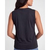 image:imageReal Essentials 5 Pack Womens Cotton VNeck Sleeveless Tank Top Basic Ladies Casual Shirts Available in Plus SizeSet 4