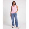 image:imageReal Essentials 5 Pack Womens Cotton VNeck Sleeveless Tank Top Basic Ladies Casual Shirts Available in Plus SizeSet 6