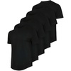 image:imageReal Essentials 5 Pack Mens Cotton Hipster Curved Hem Droptail Tee  Premium Longline TShirts with Long Tail Drop CutSet 2