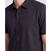 image:imageReal Essentials Mens 1PK SS Cotton Button Down ShirtSolid Black