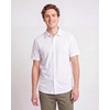 image:imageReal Essentials Mens 1PK SS Cotton Button Down ShirtSolid Bright White