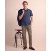 image:imageReal Essentials Mens 1PK SS Cotton Button Down ShirtSolid Vintage Indigo