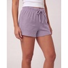 image:imageLadies Cotton Rib Lounge ShortSolid Black  Solid Black  Charcoal Heather  Solid Vintage Indigo