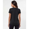 image:imageReal Essentials 5 Pack Womens Short Sleeve VNeck TShirt Athletic Workout Work Casual and Spring TopsSolid Black  Charcoal  Solid Bright White  Solid Raspberry Sorbet  Solid Fragrant Lilac
