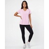 image:imageReal Essentials 5 Pack Womens Short Sleeve VNeck TShirt Athletic Workout Work Casual and Spring TopsSolid Black  Solid Bright White  Solid Ultimate Grey  Navy Blazer  Solid Festival Bloom