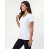 image:imageReal Essentials 5 Pack Womens Short Sleeve VNeck TShirt Athletic Workout Work Casual and Spring TopsSolid Bright White  Solid Bright White  Solid Bright White  Solid Bright White  Solid Bright White