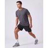 image:imageReal Essentials 3 Pack Mens 2 in 1 Mesh 7 Running Workout Gym Shorts with Compression Liner Available in Big amp TallSet 10