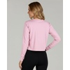 image:imageReal Essentials 5 Pack Womens DryFit Long Sleeve Crop Top  Running Workout Gym Athletic Crew Neck Shirt Plus AvailableSet 14
