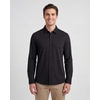 image:imageReal Essentials Mens 1 amp 3PK Cotton Button Down ShirtSolid Black