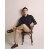 image:imageReal Essentials Mens 1 amp 3PK Cotton Button Down ShirtSolid Black