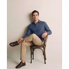 image:imageReal Essentials Mens 1 amp 3PK Cotton Button Down ShirtSolid Vintage Indigo