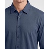 image:imageReal Essentials Mens 1 amp 3PK Cotton Button Down ShirtSolid Vintage Indigo