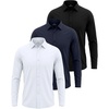 Solid Black  Solid Navy Blazer  Solid Bright White