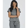 image:imageReal Essentials 2 Pack Womens Cotton Short Sleeve Top and Capri Pants Pajama Lounge PJ Sets with Pocket Available In PlusSet 4