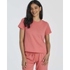 image:imageReal Essentials 2 Pack Womens Cotton Short Sleeve Top and Capri Pants Pajama Lounge PJ Sets with Pocket Available In PlusSet 5