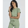 image:imageReal Essentials 2 Pack Womens Cotton Short Sleeve Top and Capri Pants Pajama Lounge PJ Sets with Pocket Available In PlusSet 6