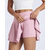 image:imageReal Essentials 3 Pack Womens 14 Layered Ruffle Flowy Tennis Golf Skorts Pockets Pleated Mini Skirt Athletic Liner ShortsSet 11