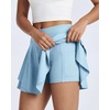 image:imageReal Essentials 3 Pack Womens 14 Layered Ruffle Flowy Tennis Golf Skorts Pockets Pleated Mini Skirt Athletic Liner ShortsSet 12