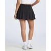 image:imageReal Essentials 3 Pack Womens 14 Layered Ruffle Flowy Tennis Golf Skorts Pockets Pleated Mini Skirt Athletic Liner ShortsSet 9