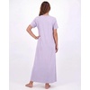 image:imageReal Essentials 3 Pack Womens Soft Maxi Long Nightshirt Short Sleeve Soft Nightgown Sleep Dress Available in Plus SizeSet 13