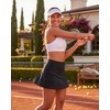 image:imageReal Essentials 3 PackWomens 14 Pleated Tennis Skorts Golf Skirt High Waisted Athletic Running Casual Shorts with PocketsSet 10