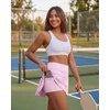 image:imageReal Essentials 3 PackWomens 14 Pleated Tennis Skorts Golf Skirt High Waisted Athletic Running Casual Shorts with PocketsSet 12