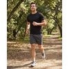 image:imageReal Essentials 5 Pack Mens Mesh Short Sleeve Crew Neck TShirt  Workout Gym Active Athletic Tee Big amp Tall AvailableSet 18