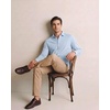 image:imageReal Essentials Mens Long Sleeve Cotton Button Down Shirt Casual Dress Shirts Business Work Office Collared Button Up TopSolid Black  Solid Olive Night  Solid Ballad Blue