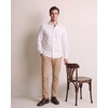 image:imageReal Essentials Mens Long Sleeve Cotton Button Down Shirt Casual Dress Shirts Business Work Office Collared Button Up TopSolid Bright White