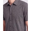 image:imageReal Essentials Mens Short Sleeve Cotton Button Down Shirt Casual Dress Shirts Business Work Summer Beach Collared TopSolid Black  Solid Navy Blazer  Charcoal Heather